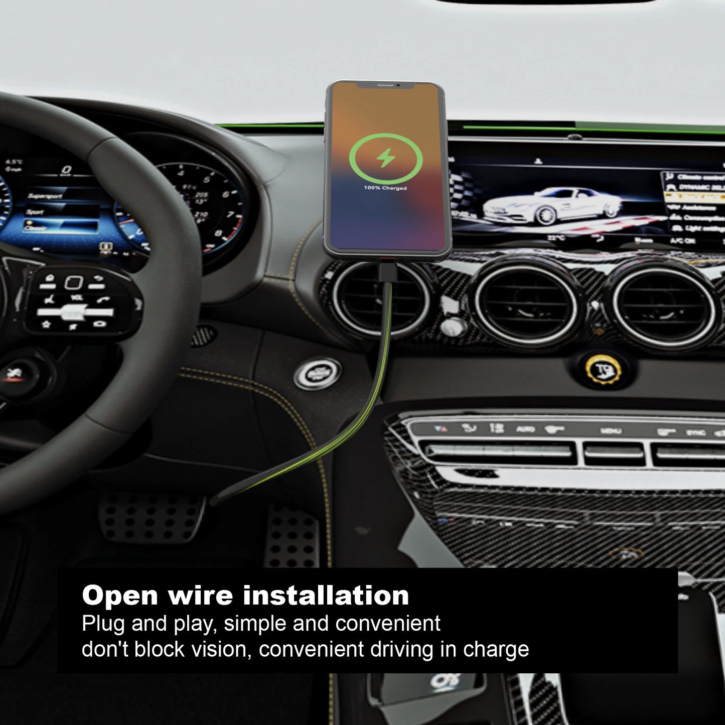 obdiicats OBD 2IN1 Fuel Saving With Fast Charger Chip Tuning Box For Benzine &Diesel Cars Increase Power Upgraded From HK-V3