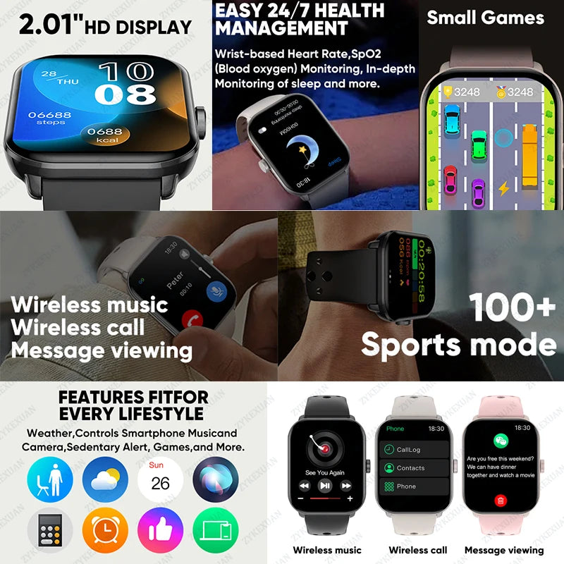 Xiaomi Watch 5 Global Version Men Women HD AMOLED Screen Heart Rate Bluetooth Call GPS Track Waterproof Sports Smart Watch