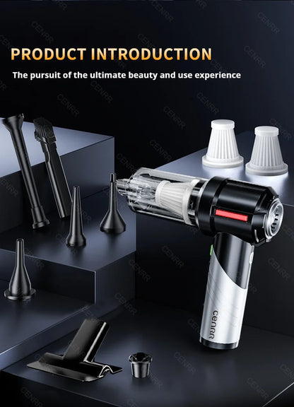 CENRR Car Vacuum Cleaner Mini 998000PA Powerful Cordless Portable Vacuum Cleaner for Home Appliance Handheld Blower Car Cleaner