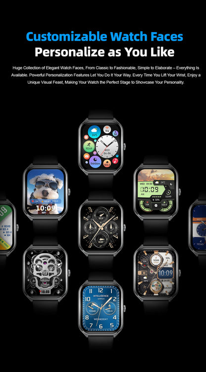 New Ultra Thin Smart Watch men 1.96" AMOLED 360*360 HD Pixel Display Always Show Time Call Reminder Smartwatch Ladies For huawei