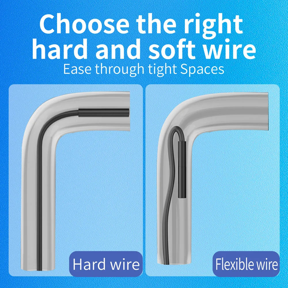 Industrial Endoscope Camera for iOS System HD 960P Waterproof Inspection Sewer Borescope Camera for Checking Car