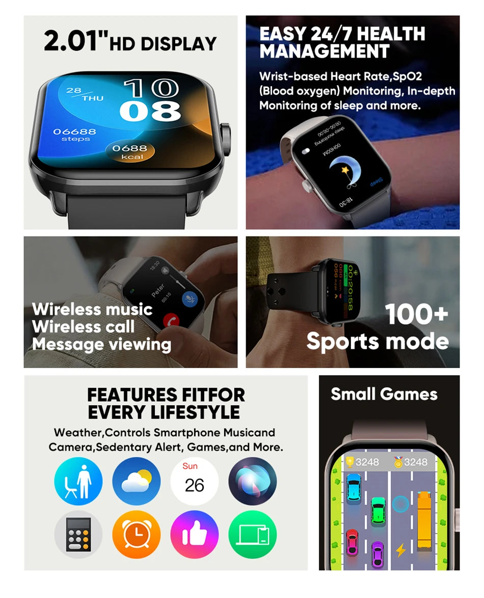 Xiaomi Watch 5 Global Version Men Women HD AMOLED Screen Heart Rate Bluetooth Call GPS Track Waterproof Sports Smart Watch