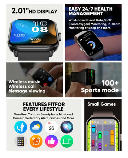 Xiaomi Watch 5 Global Version Men Women HD AMOLED Screen Heart Rate Bluetooth Call GPS Track Waterproof Sports Smart Watch